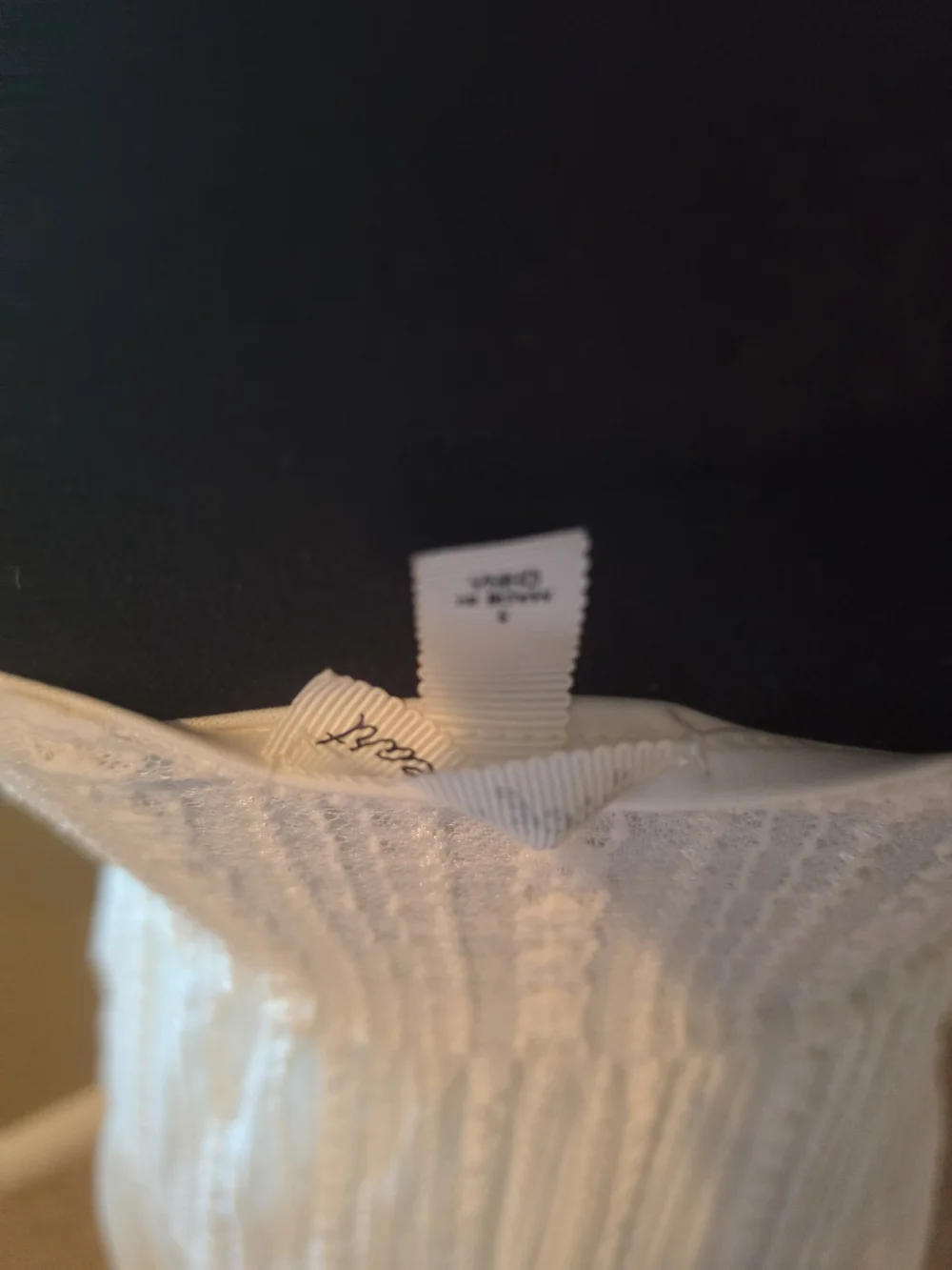 Derek Heart White Tie-Shoulder Mini Sundress - Picture 4 of 4